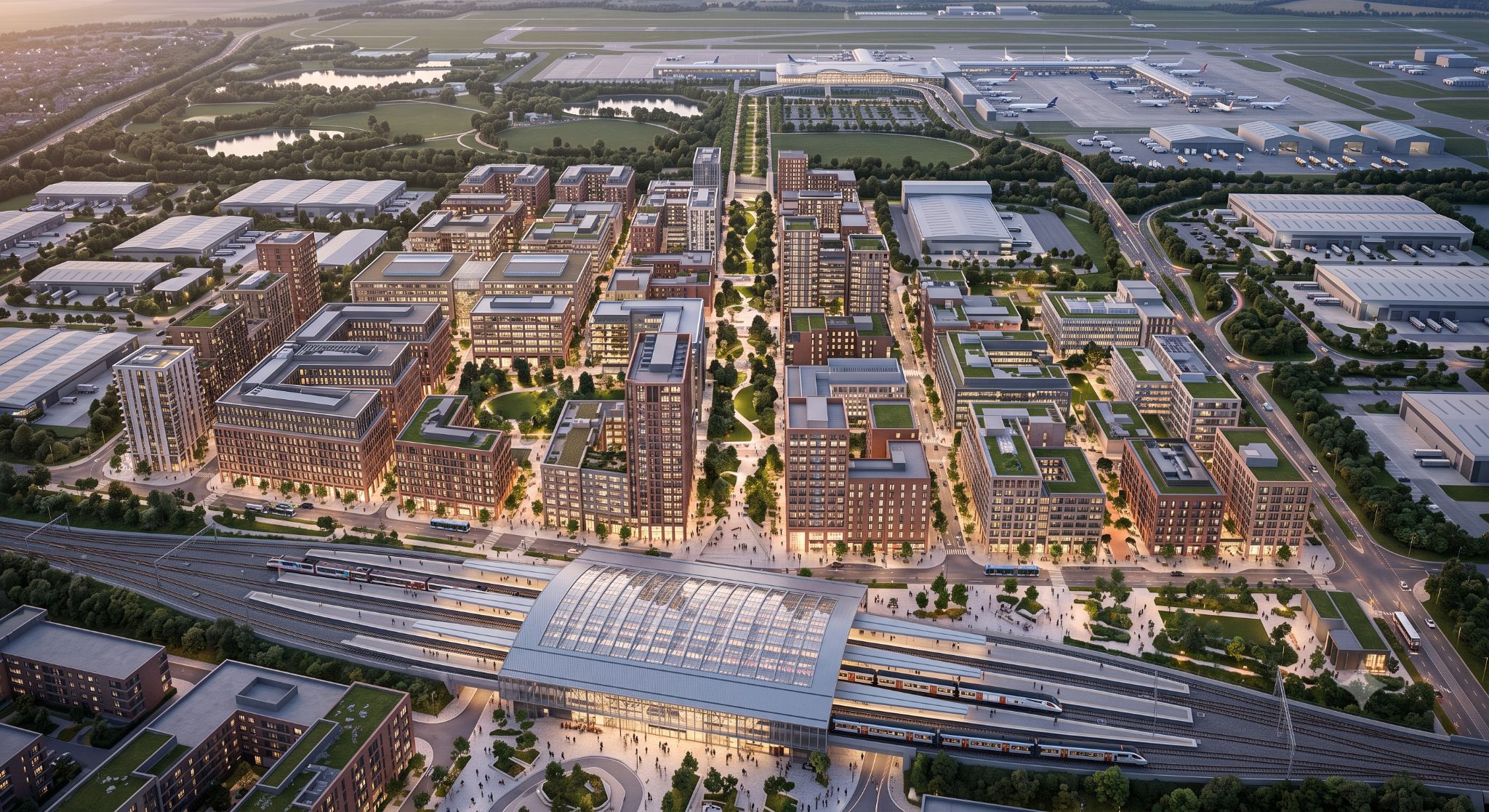 Integrated infrastructure, property and urban development